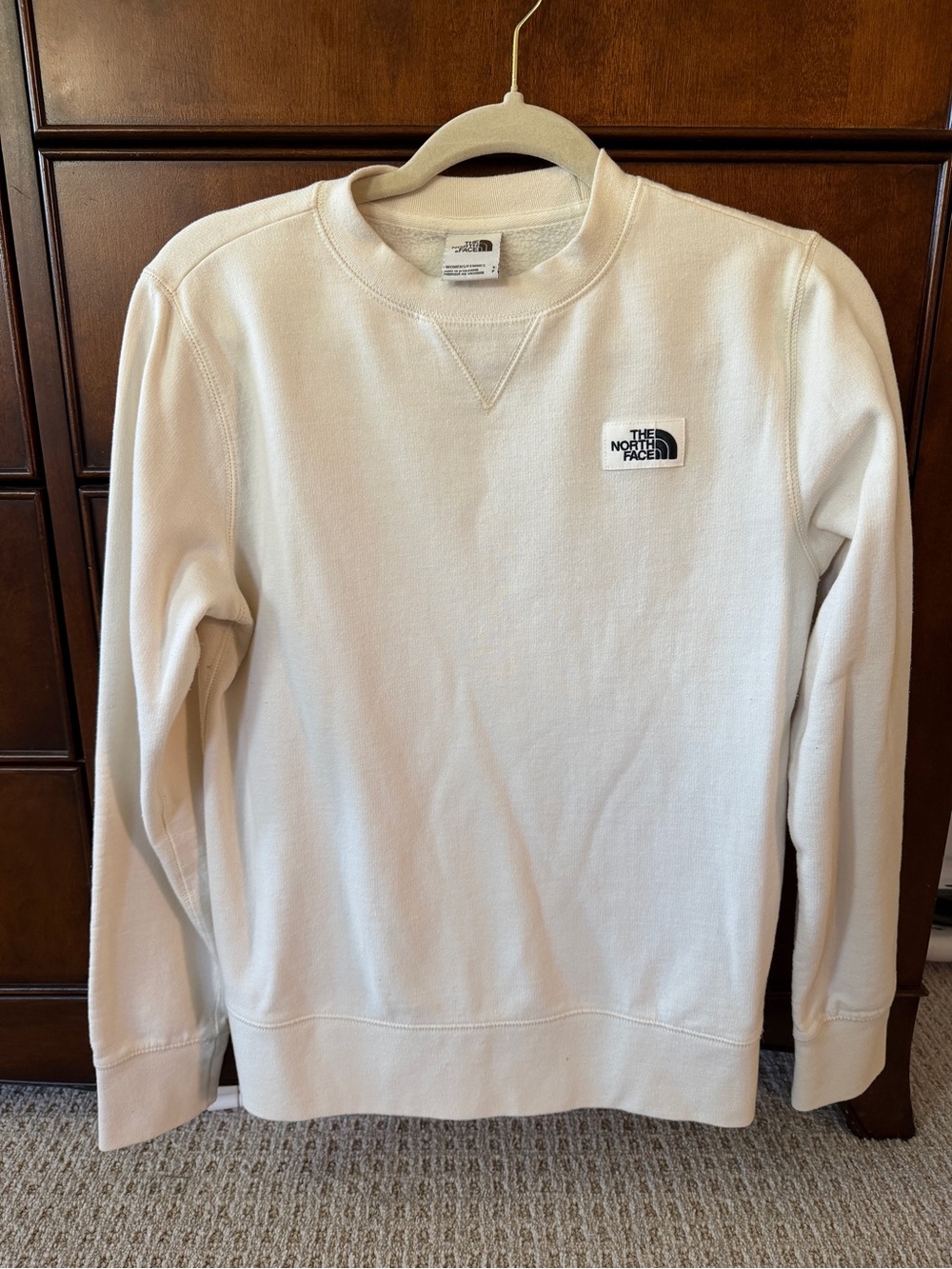 The North Face womens Crewneck Sweatshirt - off white